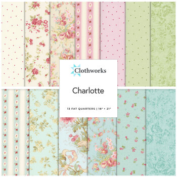 Charlotte  Fat Quarter Bundle Clothworks
