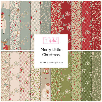 Merry Little Christmas  20 F8 Set by Tilda, Image