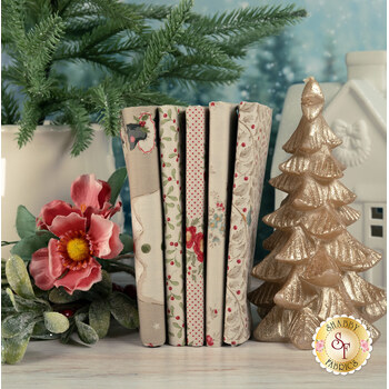 Merry Little Christmas  5 FQ Set - Cream by Tilda, Image