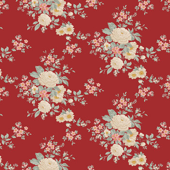 Merry Little Christmas TIL100622-V15 Carol Burgundy by Tilda, Image