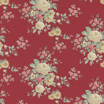 Merry Little Christmas TIL100622-V15 Carol Burgundy by Tilda, Image