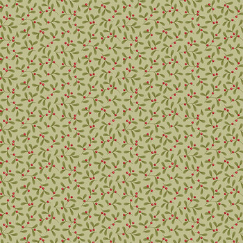 Merry Little Christmas TIL100633-V15 Mistletoe Pistachio by Tilda, Image
