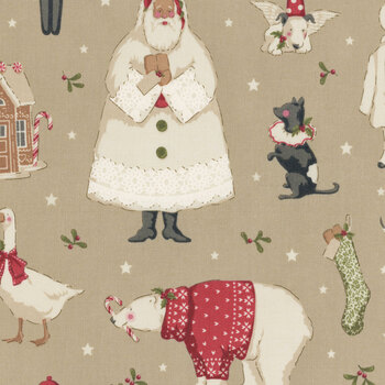 Merry Little Christmas TIL100640-V15 Winterfriends Clay by Tilda, Image