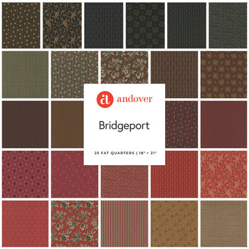 Bridgeport  Fat Quarter Bundle Jo Morton for Andover Fabrics