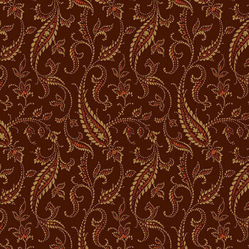 Bridgeport A-5601-N Brown by Jo Morton for Andover Fabrics, Image