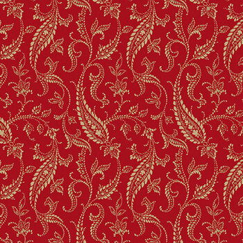 Bridgeport A-5601-R Red by Jo Morton for Andover Fabrics, Image