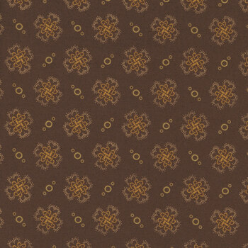Bridgeport A-5602-N Brown by Jo Morton for Andover Fabrics, Image