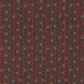 Bridgeport A-5603-R Red by Jo Morton for Andover Fabrics, Image