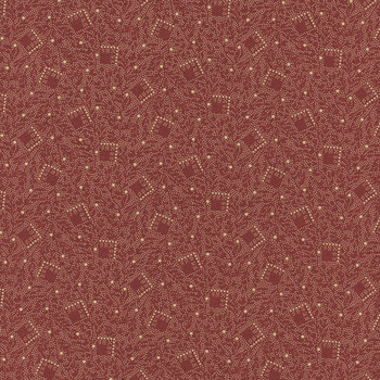 Bridgeport A-5604-R Red by Jo Morton for Andover Fabrics, Image