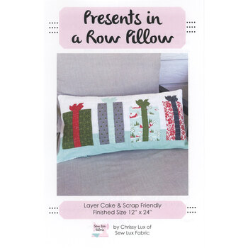 Presents in a Row Pillow Pattern, Image