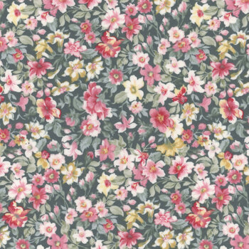 La Fleur Flannel MASF10992-GZ Green/Multi by Maywood Studio, Image