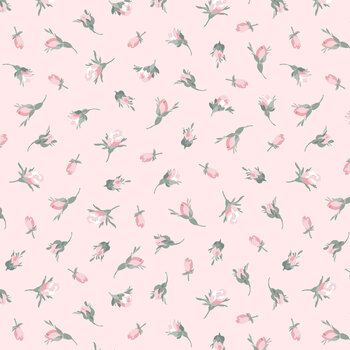 La Fleur Flannel MASF10996-P Pink by Maywood Studio, Image