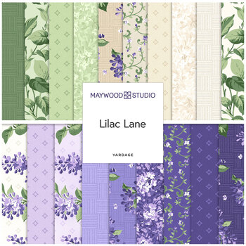 Lilac Lane  Yardage by Maywood Studio, Image