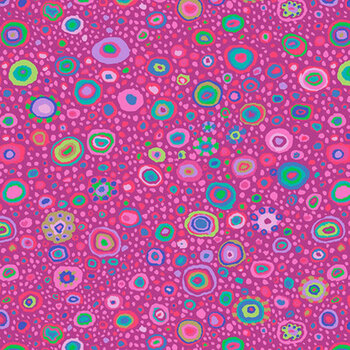 Kaffe Fassett Collective Classics Plus PWGP001.VIOLET Roman Glass by FreeSpirit Fabrics, Image