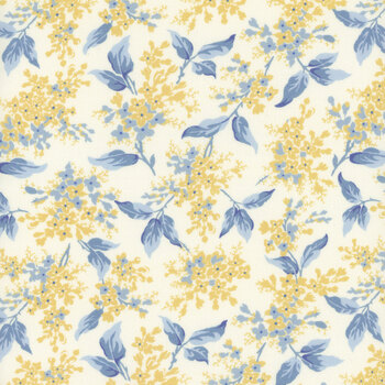 Middleboro Road R581558D-CREAM Floral Branches by Suzi Smith for Marcus Fabrics, Image