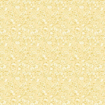 Middleboro Road R581561D-YELLOW Painterly Flower by Suzi Smith for Marcus Fabrics, Image