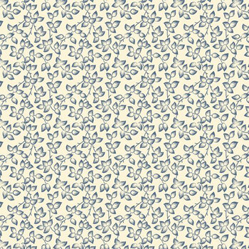 Middleboro Road R581563D-CREAM Leaves by Suzi Smith for Marcus Fabrics, Image