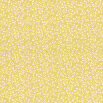 Middleboro Road R581563D-YELLOW Leaves by Suzi Smith for Marcus Fabrics, Image