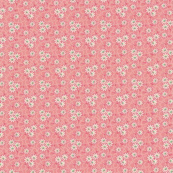 Aunt Grace Goes Scrappy R351527D-PINK Daisy by Judie Rothermel for Marcus Fabrics, Image
