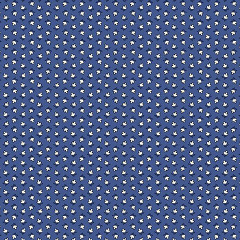 Aunt Grace Goes Scrappy R351528D-NAVY Triple Petal by Judie Rothermel for Marcus Fabrics, Image