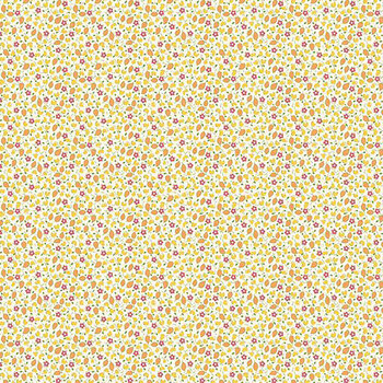 Aunt Grace Goes Scrappy R351530D-YELLOW Ditsy by Judie Rothermel for Marcus Fabrics, Image