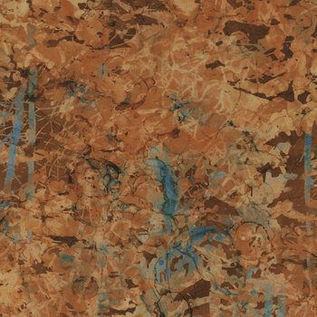 Fox Den DP28335-36 Dk Rust by Deborah Edwards and Melanie Samra for Northcott Fabrics, Image