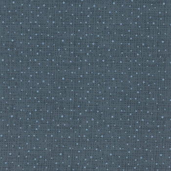 Cozy Cubs 91107-45 Dots Navy by Bernadett Urbanovics for FIGO Fabrics, Image