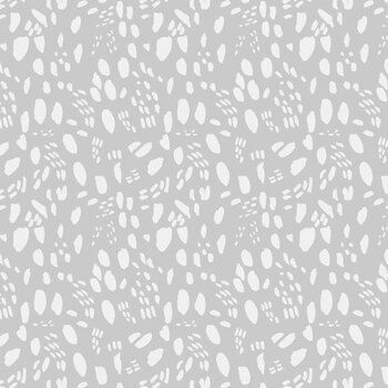 Cozy Cubs 91108-92 Gray by Bernadett Urbanovics for FIGO Fabrics, Image