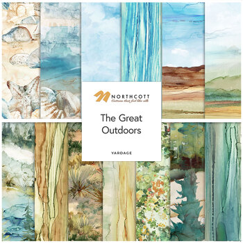 The Great Outdoors  Yardage by Deborah Edwards and Melanie Samra for Northcott Fabrics, Image