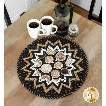  Point of View Folded Star Table Topper Kit - Coffee Life, Image