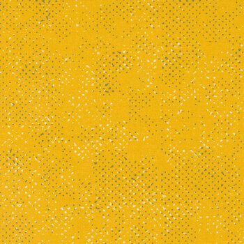 Spotted 1660-136 Mustard by Zen Chic for Moda Fabrics, Image