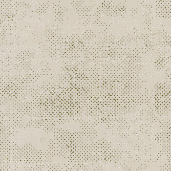 Olive You Spotted 1660-227 Foggy by Zen Chic for Moda Fabrics, Image