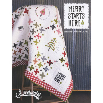 Merry Starts Here Pattern, Image