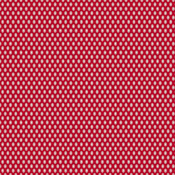 Aunt Grace Goes Scrappy R351537D-RED Oval Dots by Judie Rothermel for Marcus Fabrics, Image