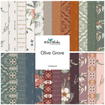 Olive Grove  Yardage by Amber Elliot for Riley Blake Designs, Image