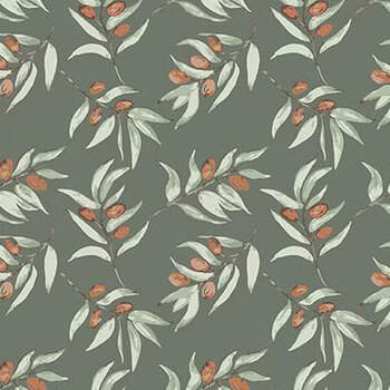 Olive Grove C16631-GREEN by Amber Elliot for Riley Blake Designs, Image