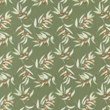 Olive Grove C16631-GREEN by Amber Elliot for Riley Blake Designs, Image