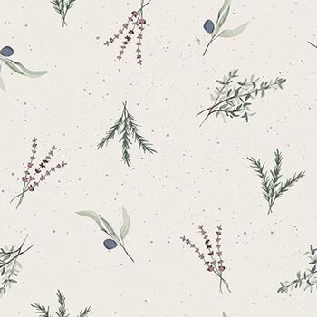 Olive Grove C16632-IVORY by Amber Elliot for Riley Blake Designs, Image