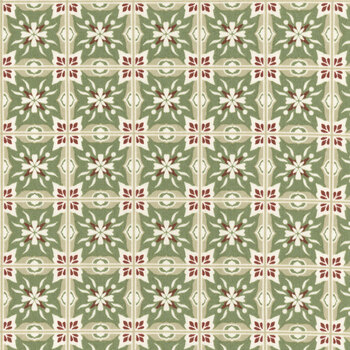 Olive Grove C16634-GREEN by Amber Elliot for Riley Blake Designs, Image