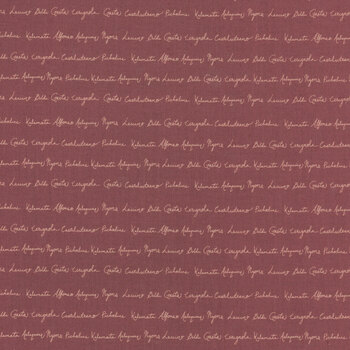 Olive Grove C16636-PLUM by Amber Elliot for Riley Blake Designs, Image