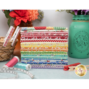 Aunt Grace Goes Scrappy  30 FQ Set by Judie Rothermel for Marcus Fabrics, Image