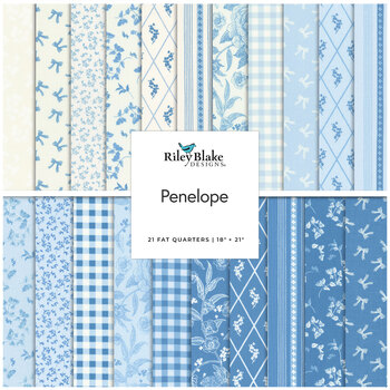Penelope  Fat Quarter Bundle My Mind's Eye for Riley Blake Designs, Image