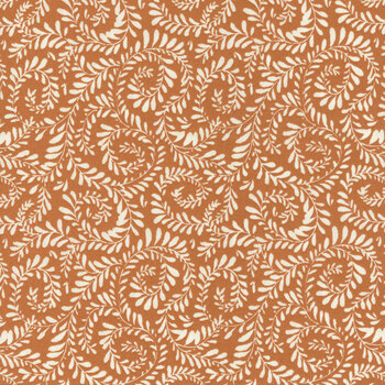 Sunflower Whispers C16672-PUMPKIN by Lisa Audit for Riley Blake Designs, Image