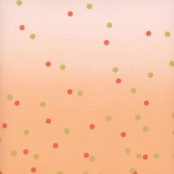 Best Ombre Confetti Metallic 10807-221M Coral by V and Co. for Moda Fabrics, Image