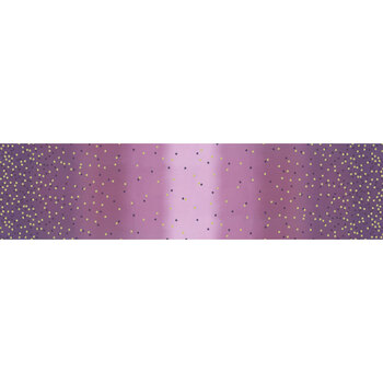 Best Ombre Confetti Metallic 10807-319M Mauve by V and Co. for Moda Fabrics, Image