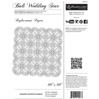 Bali Wedding Star Replacement Papers, Image