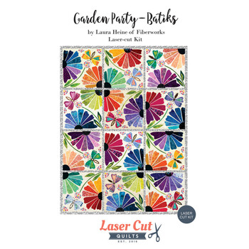 Garden Party 'Batiks' Kit - Laser Cut, Image