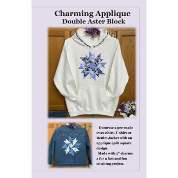 Charming Applique Double Aster Block Pattern - PDF Download, Image