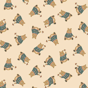 Alphabet City STELLA-D3217 Almond by Dear Stella Designs, Image