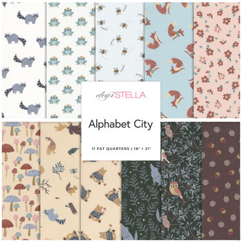 Alphabet City  Fat Quarter Bundle Dear Stella Designs